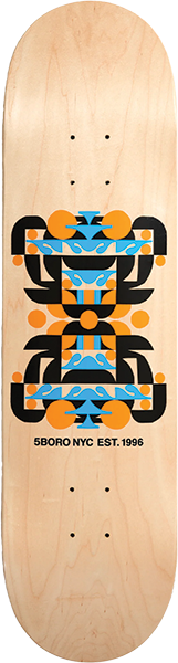 5BORO CODY HUDSON ARTIST SKATEBOARD DECK 8.25