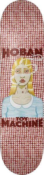 TOY MACHINE HOBAN GIRL SKATEBOARD DECK 8.38
