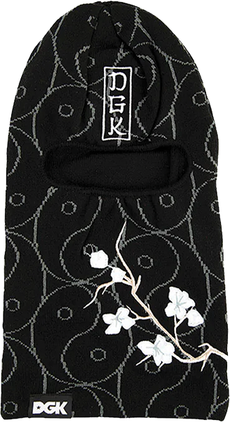 DGK UNITY SKI MASK BLACK