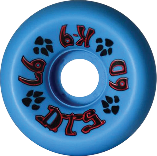 DOGTOWN K-9 80'S 60mm 97A LIGHT BLUE WHEELS SET
