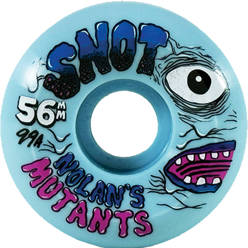 SNOT NOLAN HOUGHTON MUTATION 56MM 99A ICE BLUE WHEELS SET