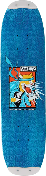 WALTZ KARAOKE SKATEBOARD DECK-7.3X28.12 AST W/SKID PLATES
