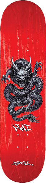 APRIL KISHI FANTASY SKATEBOARD DECK 8.25 RED