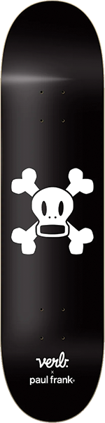VERB PAUL FRANK SKURVY SKATEBOARD DECK 8.25
