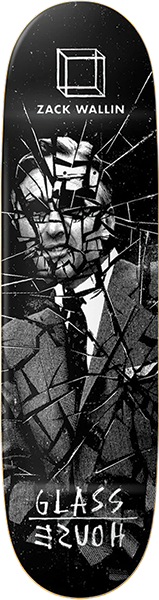 GLASS HOUSE WALLIN SHATTERED SKATEBOARD DECK 8.67