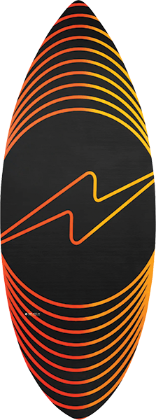 ZAP ACE V2 52" SKIMBOARD RED