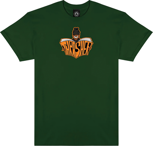 THRASHER GOON SHORT SLEEVE TSHIRT SMALL FOREST GREEN