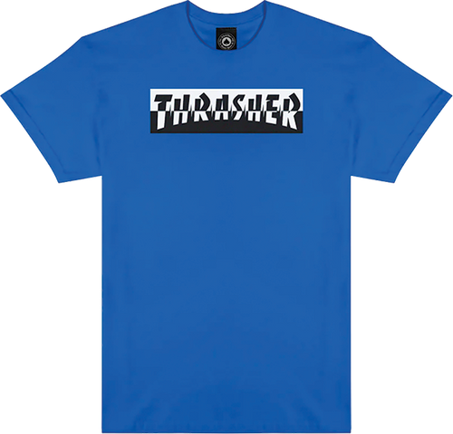 THRASHER MIXTAPE SHORT SLEEVE TSHIRT SMALL ROYAL