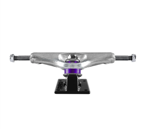 V-Light Hollow Stiletto Trucks Set Black Silver 5.6