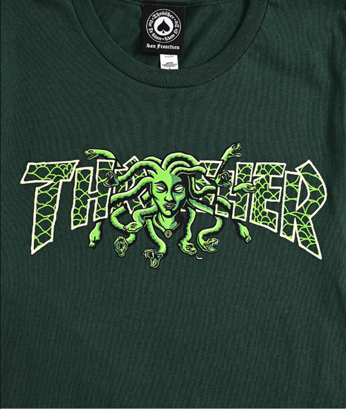 Thrasher Medusa SS Tshirt Green XL