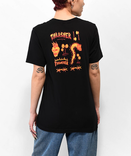 Thrasher Sketch SS Tshirt Black XL