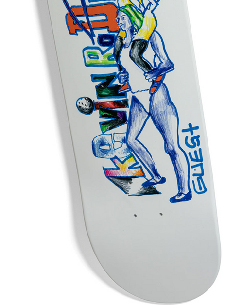 Krooked Rodrigues Guest LTD Deck White 8.25 x 32