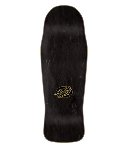 Santa Cruz Winkowski Primeval Pro Skateboard Deck Black Gold 10.34x30.54