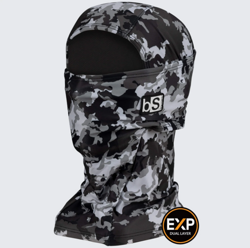 Blackstrap Hood Night Black Camo One Size