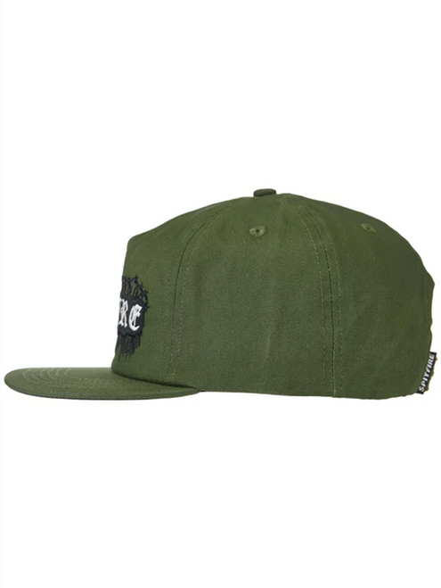 Spitfire Old E Barbed Hat Green Snapback