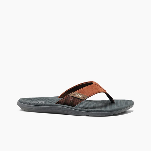 Reef Santa Ana Sandals Mens Grey Tan