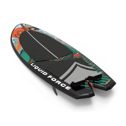 Liquid Force Rocket Wakesurf 2026 Orange Aqua 4'8"