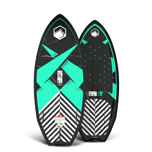 Liquid Force Syncro Wakesurf 2026 Black Aqua 57"