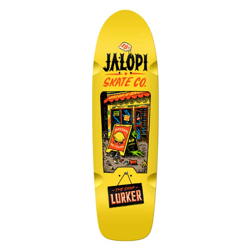 Anti Hero Jalopi Lurker Skateboard Deck Yellow 9.1