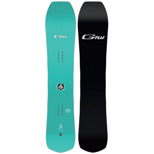 GNU Gremlin Snowboard 2026 Teal Black 152