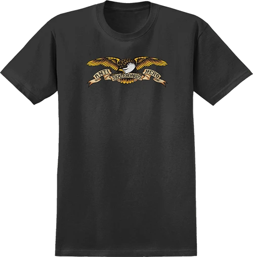 ANTI HERO EAGLE(BLACK MULTI) SS TSHIRT SMALL BAY BLACK