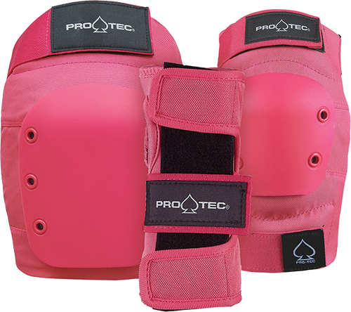 PROTEC ADULT 3 PACK OPEN BACK MEDIUM PINK