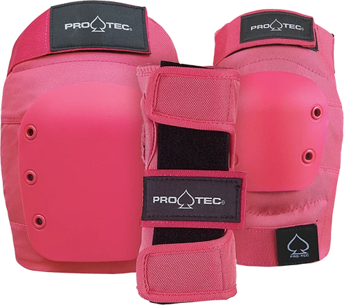 PROTEC ADULT 3 PACK OPEN BACK LARGE PINK