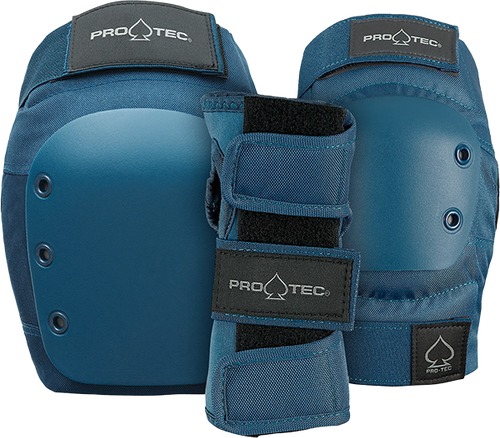 PROTEC ADULT 3 PACK OPEN BACK MEDIUM BLUE