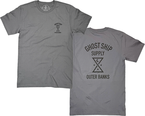 GHOST SHIP HOME TEAM SS TSHIRT XLARGE GUNMETAL GREY