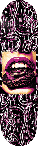 DEATHWISH FACCHINI HISS SKATEBOARD DECK-8.25