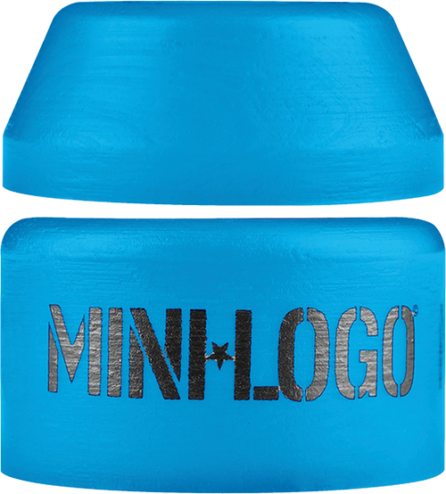 MINI LOGO BUSHING SET SOFT 84a BLUE 2pcs(cone/barrel)