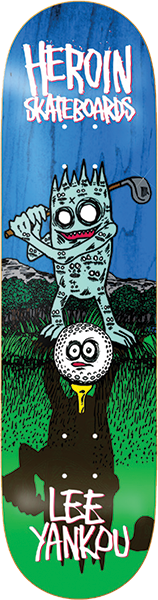 HEROIN YANKOU GOLF IMP SKATEBOARD DECK-8.25