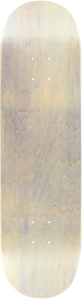 OK STD BLANK SKATEBOARD DECK-8.125 ASST.STAIN