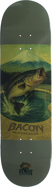 BACON BRO FRANGST FISH SKATEBOARD DECK-8.25