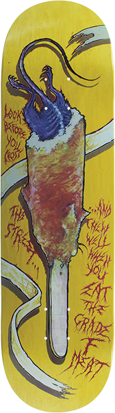 BACON CORN DOG SKATEBOARD DECK-8.25