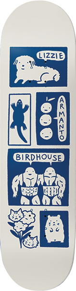 BIRDHOUSE ARMANTO CATALINA SKATEBOARD DECK-8.25
