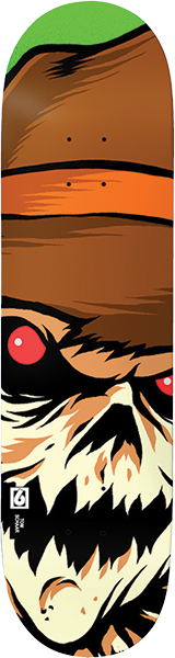 BIRDHOUSE SCHAAR SCARECROW XL SKATEBOARD DECK-9.0