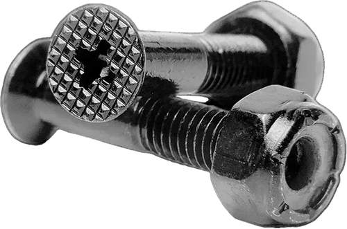 SCREW CITY HARDWARE SET 1" GEMS ONYX BLK