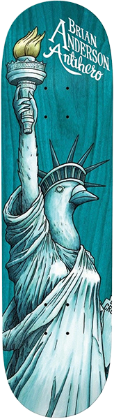 ANTI HERO ANDERSON LIBIRTDY SKATEBOARD DECK-9.0