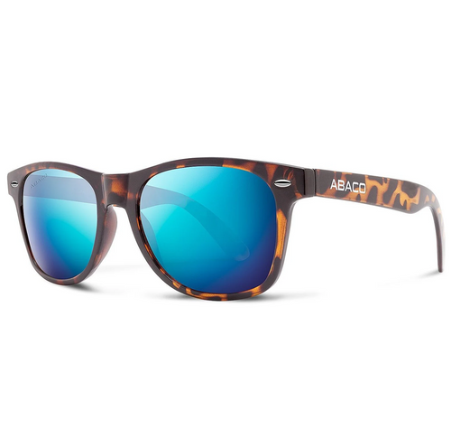 Abaco Waikiki Polarized Sunglasses Tortoise Ocean Mirror