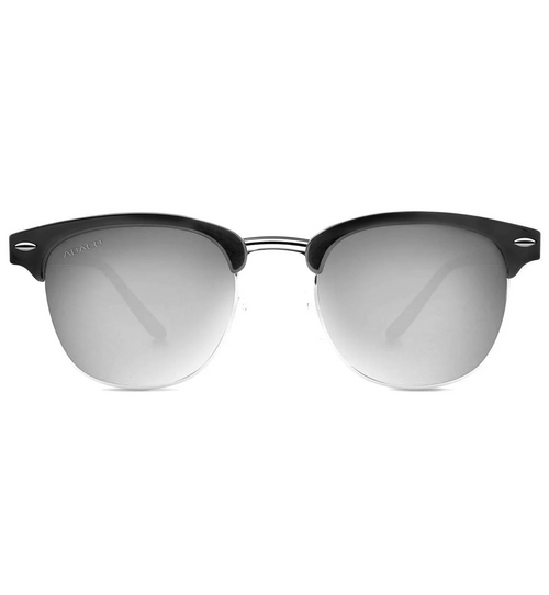 Abaco Montana Polarized Sunglasses Matte Black Chrome
