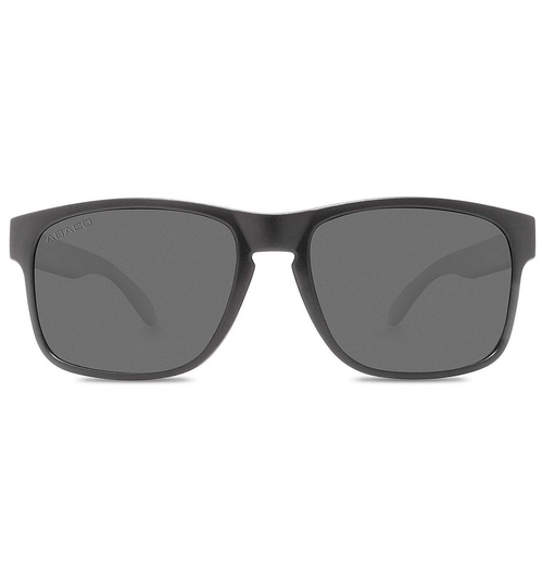 Abaco Dockside Polarized Sunglasses Matte Black Grey