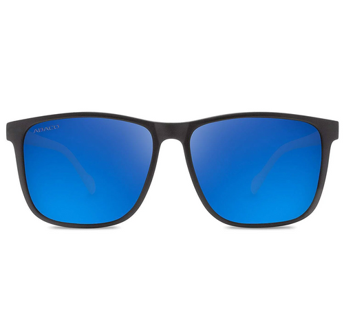 Abaco Jesse Polarized Sunglasses Matte Black Deep Blue