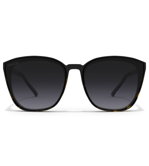 Abaco Chelsea Polarized Sunglasses Navy Tort Fade Grey Gradient