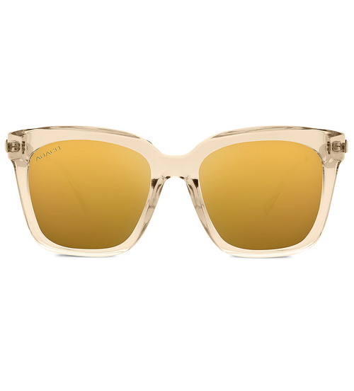 Abaco Zoe Polarized Sunglasses Amber Champagne