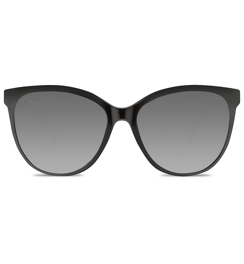 Abaco Kendall Polarized Sunglasses Black Grey Gradient