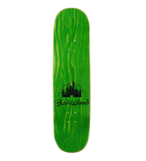Blood Wizard Pestilent Symphony Skateboard Deck Blue 8.25 wb14.3