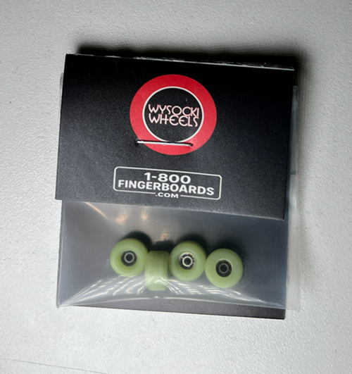 Wysocki Conical Fingerboard Wheels Natural 8.1mm 60d