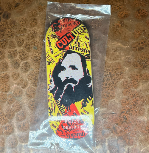 Red Wolf Culture Fingerboard Deck Yellow 34.5 x 94 RSS
