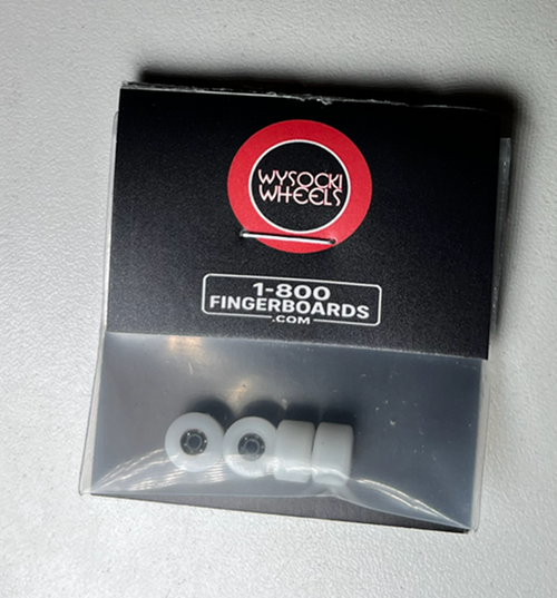 Wycocki Basic Fingerboard Wheels White 7.3mm 60d